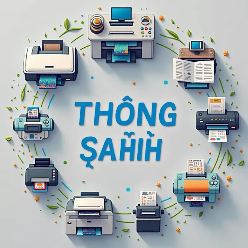Kỹ thuật viên kiểm tra máy in trước khi đổ mực.