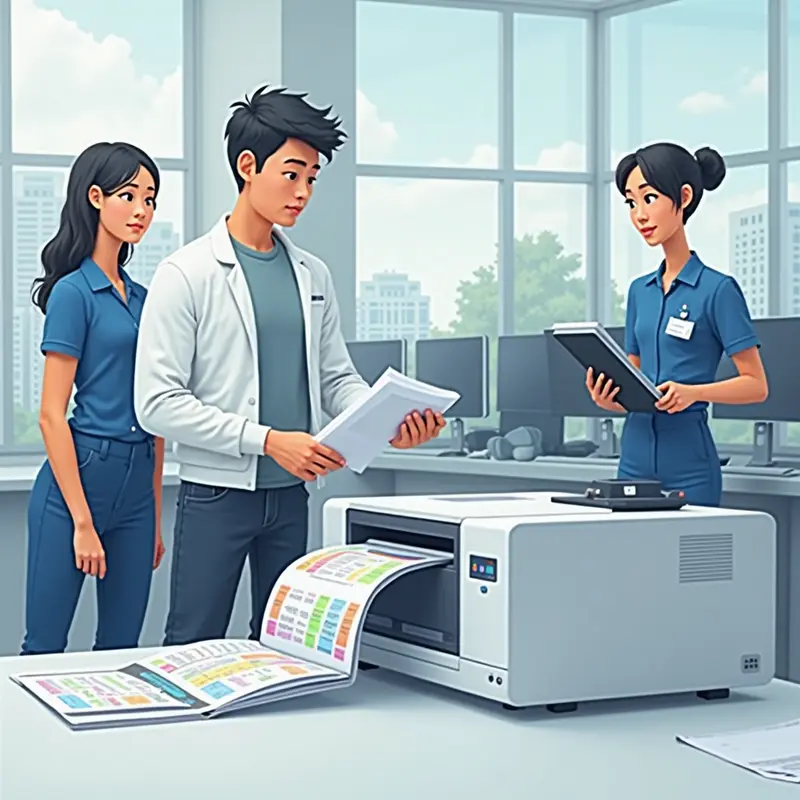 Thay mực máy in đúng cách cải thiện chất lượng in và hiệu quả công việc.