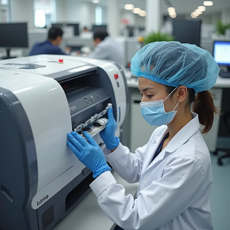 Khách hàng hài lòng với dịch vụ thay mực tại nhà tiện lợi.