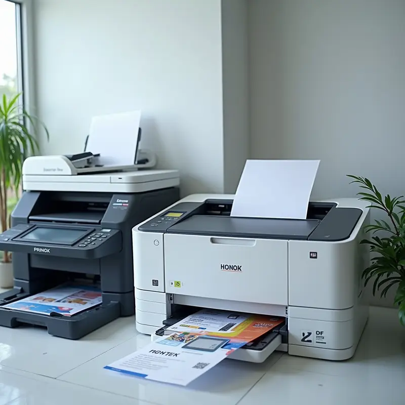 Kỹ thuật viên chuyên nghiệp đổ mực máy in tại nhà.