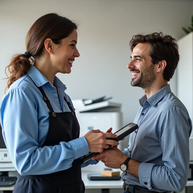Dịch vụ đổ mực tại chỗ giúp tiết kiệm thời gian và chi phí cho các doanh nghiệp.