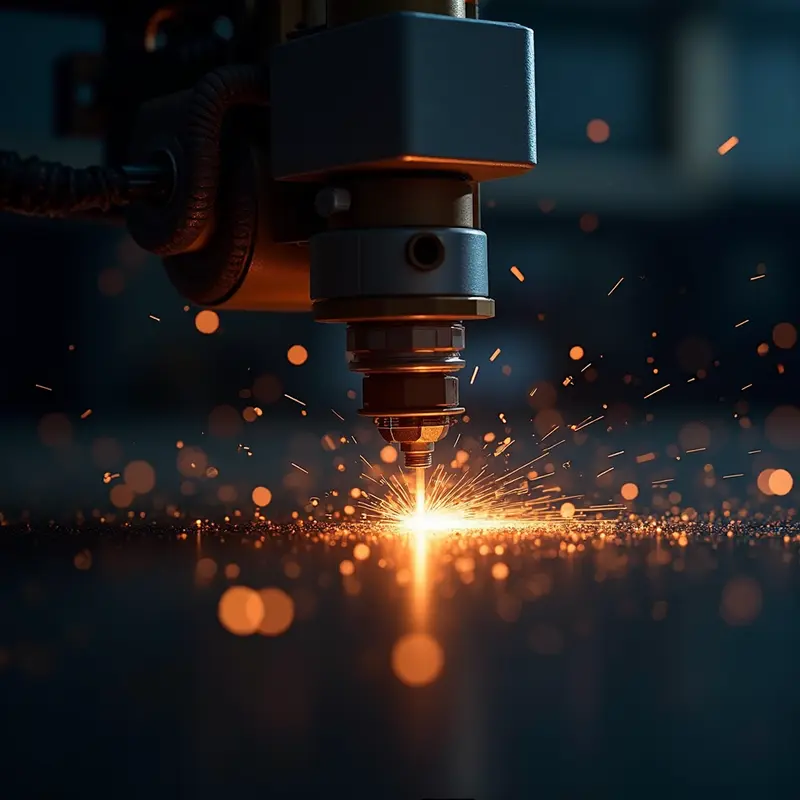 Kỹ thuật viên đang đổ mực vào hộp mực máy in laser tại văn phòng, với các dụng cụ cần thiết.